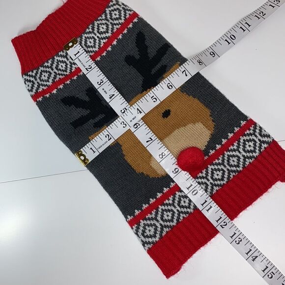 Rudolph theĀ Red Nose ReindeerāKnitāDogāSweater - Picture 7 of 9